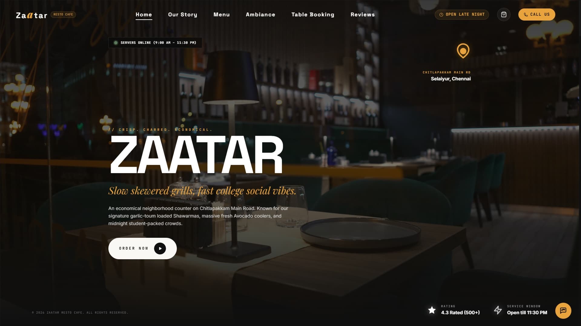 zaatar Restaurent cover